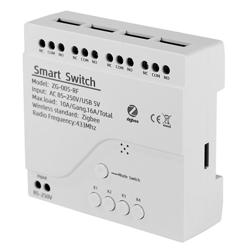 Smart Relay Tuya - [NEWA08R] وحدة مفتاح ذكي لاسلكي بتقنية