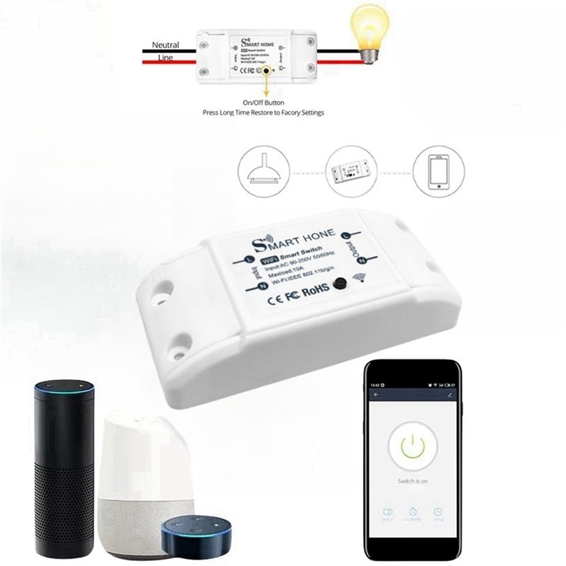 Smart Relay Tuya - مفتاح ذكي AB33-4X من تويا للتحكم
