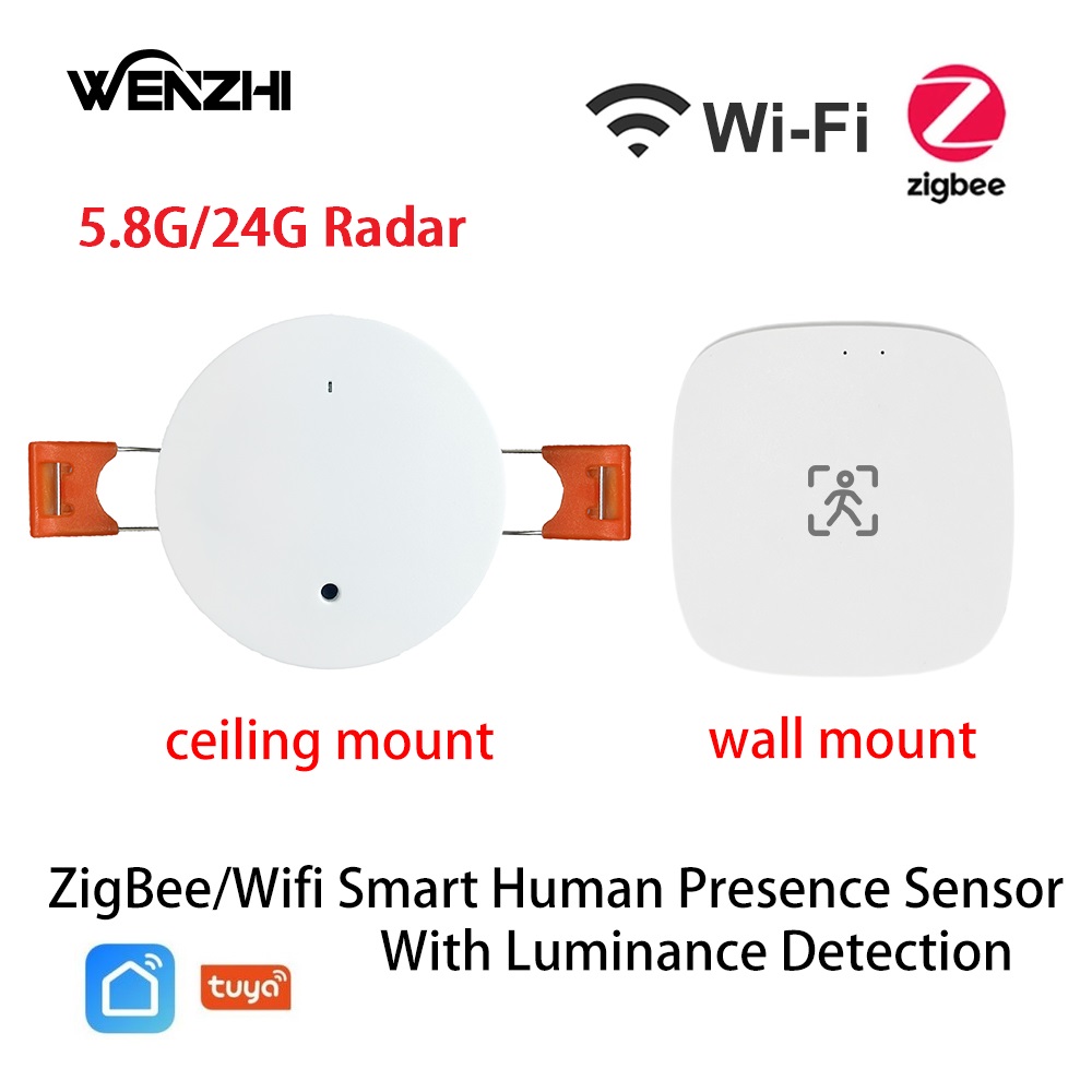 Tasmota - زيجبي واي فاي MmWave مستشعر حركة