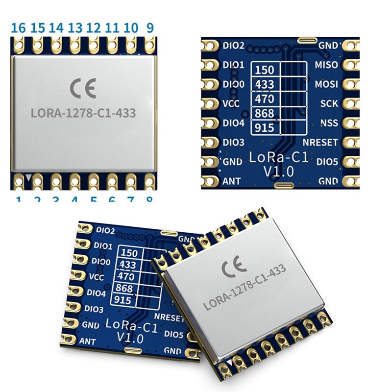 وحدة اتصال لاسلكية Lora1278-C1 - مراجعة Smart Home Module Iot وسعره