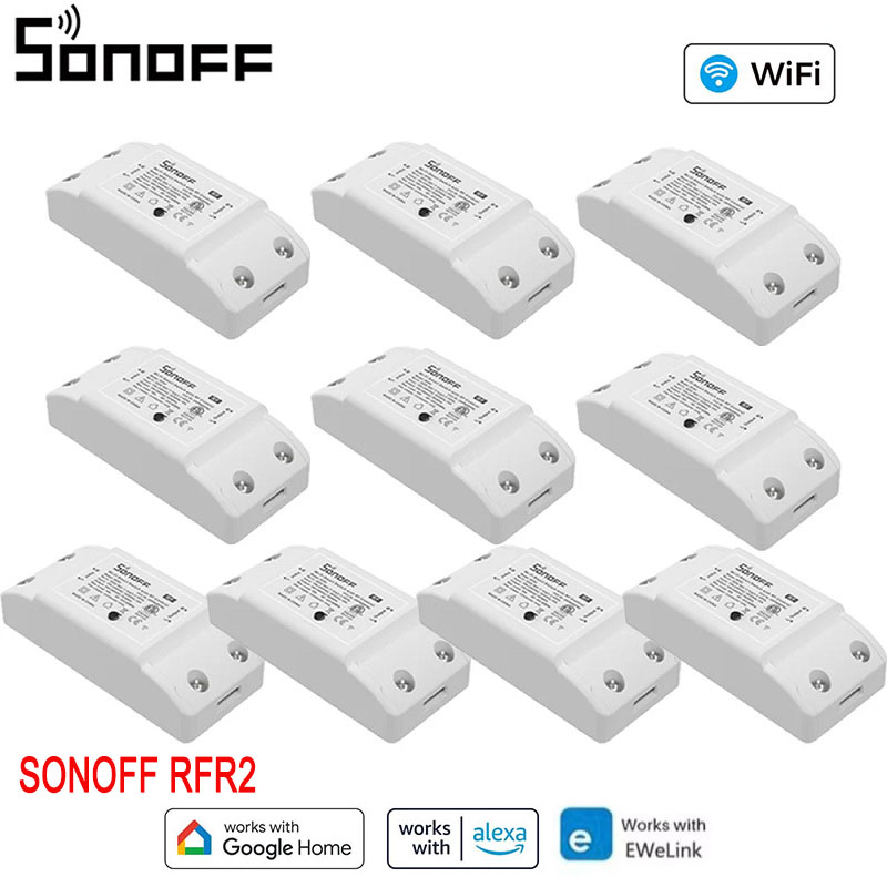 مفتاح ذكي 1-10 قطع SONOFF RFR2 - مراجعة Sonoff وسعره